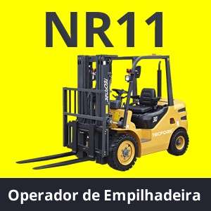 Nr11 empilhadeira reciclagem