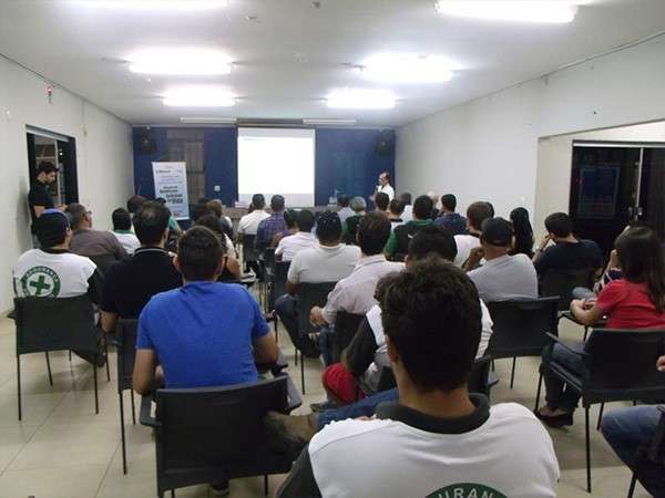 Palestra na area de segurança do trabalho