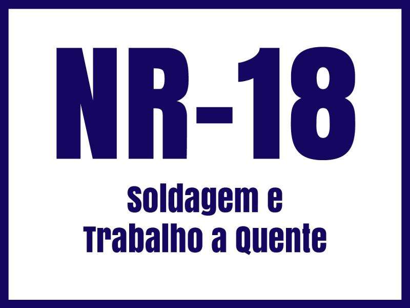 Treinamento nr 18 trabalho a quente