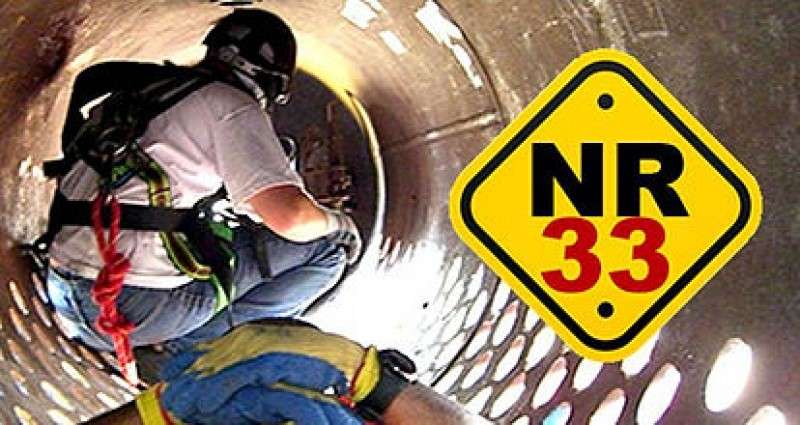 Treinamento de nr 33 espaço confinado