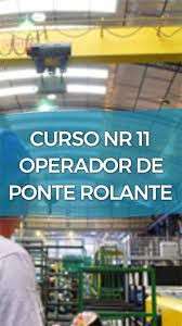 Treinamento nr11 ponte rolante