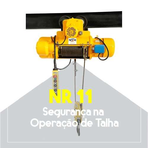 Treinamento operador de talha eletrica